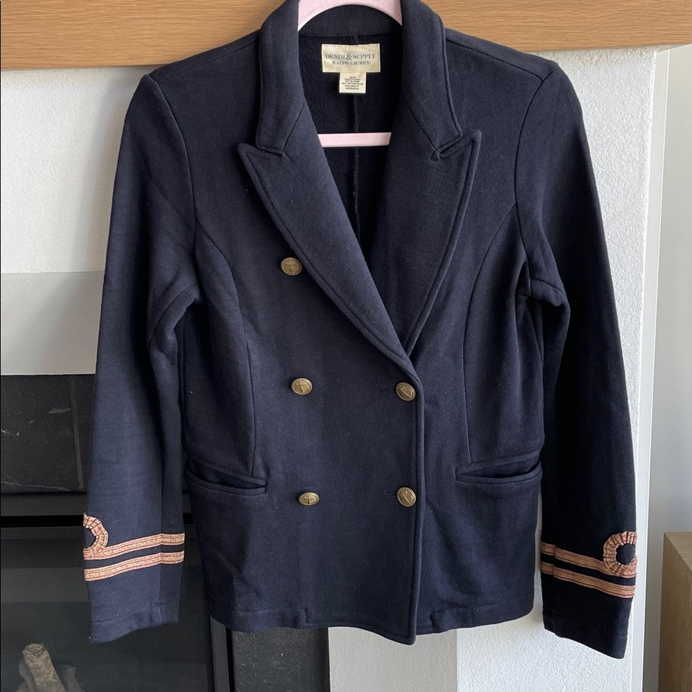 Ralph Lauren Denim and Supply Vintage Capitan Military Blazer